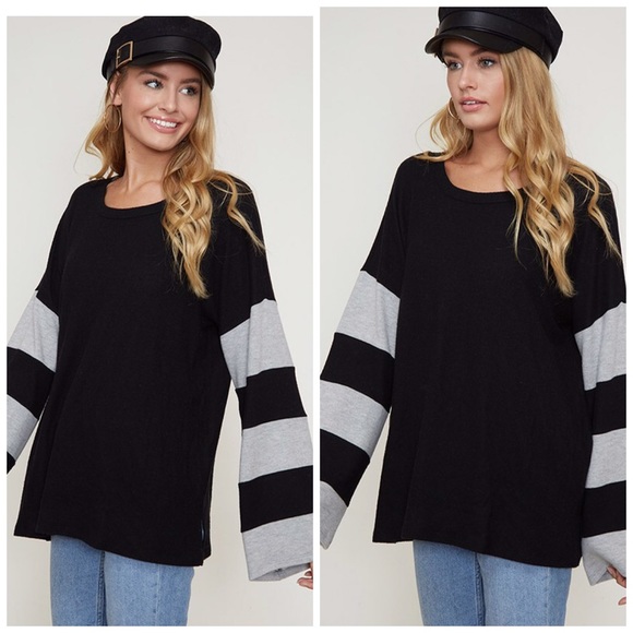 ❤️LAST ONE! Soft Oversized Color Block Tunic! - Picture 6 of 6